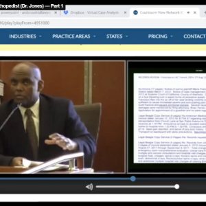 Cross-Examination of an Orthopedist (Dr. Jones) - Part 1